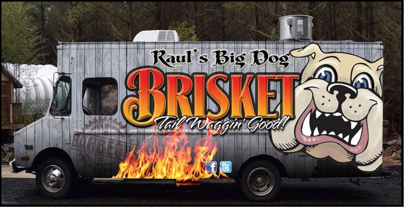 Raul's Big Do Brisket Food Truck at OBH Old Bust Head